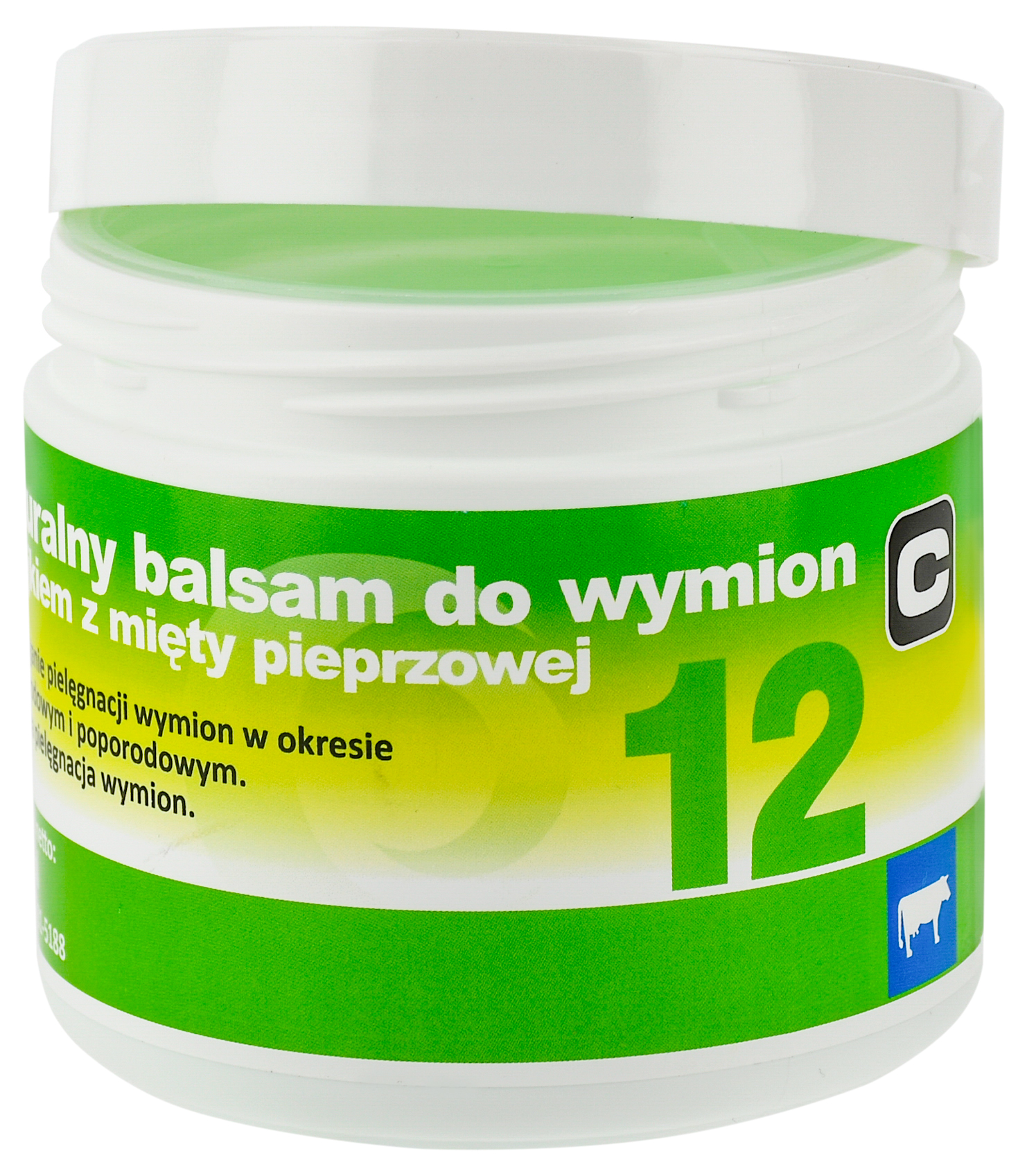 Balsam do wymion z olejkiem z mięty pieprzowej ”12”, 500 ml, Can Agri