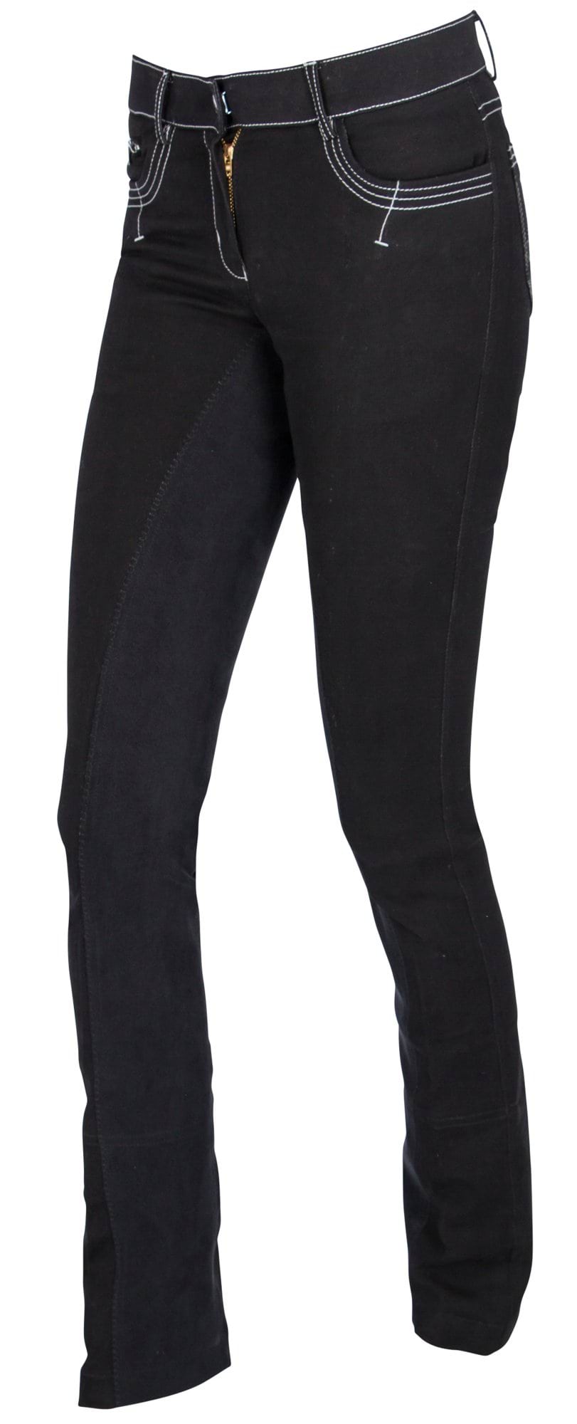 Bryczesy BasicPlus Jodhpur, damskie, czarny, roz. 42, Covalliero