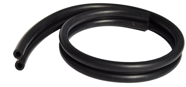 Przewód podciśnienia podwójny, guma, 7 x 13 mm, 0,8 m