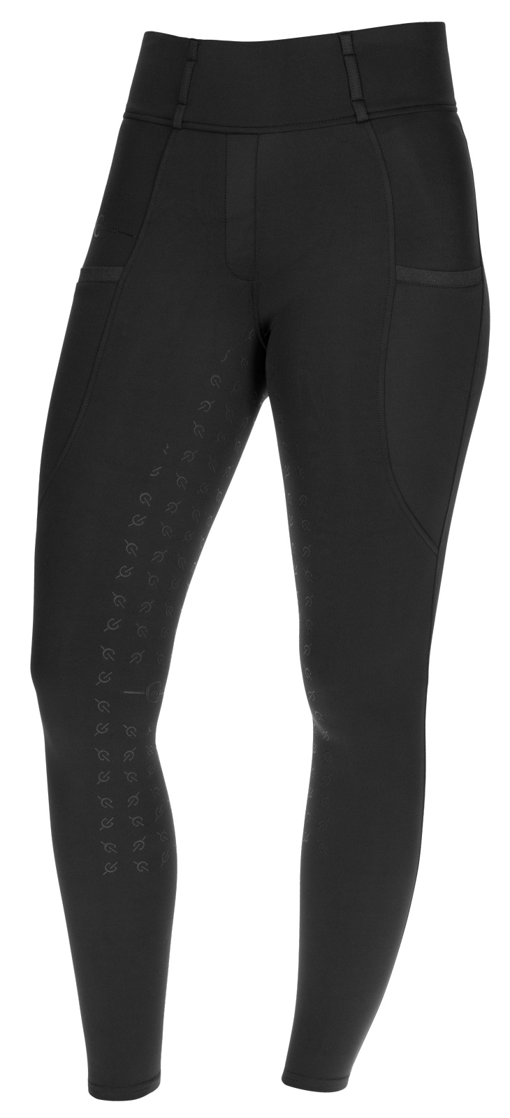 Legginsy jeździeckie HighWaist, damskie,  czarne, roz. 32/34, Covalliero