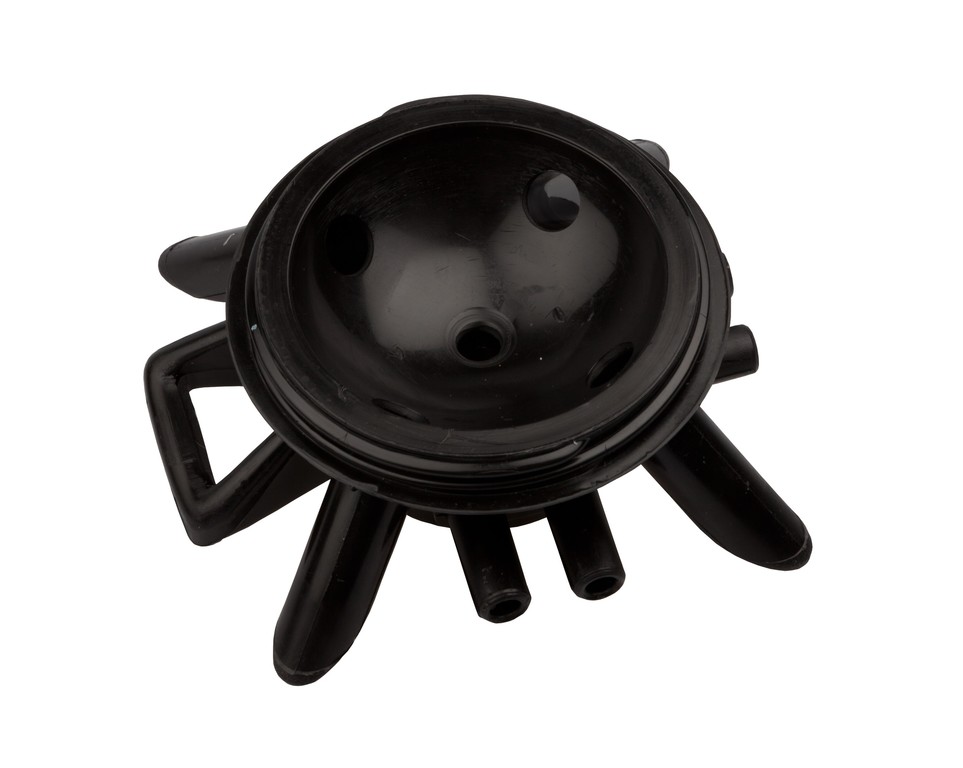 Korpus górny kolektora HCC 150 ml, kroćce 10 mm, czarny