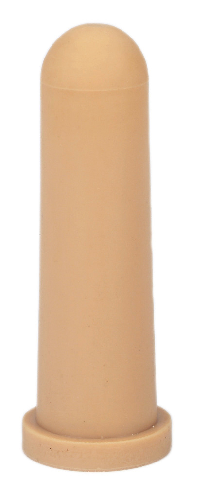 Smoczek gumowy do wiadra do pojenia cieląt, 100 mm, żółty, Kerbl